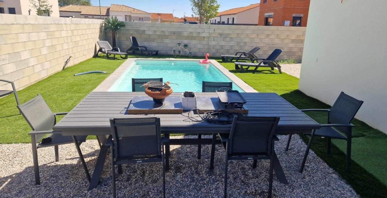 Appart Tout Neuf + Piscine Rivesaltes Exterior photo